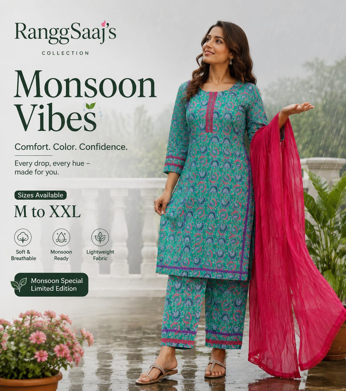 RanggSaaj's Monsoon Vibes Collection