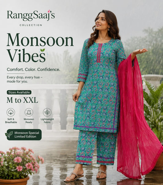 RanggSaaj's Monsoon Vibes Collection